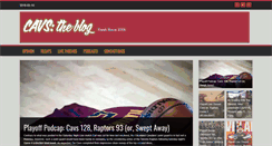 Desktop Screenshot of cavstheblog.com